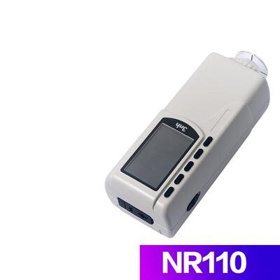 NR110立式色差仪纺织印染色差计φ4MM金属木材测色仪比色计