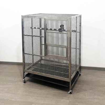 星斗不锈钢金钢鹦鹉鸟笼中号画眉鹩哥宠笼金属大型笼子大型鹦鹉笼