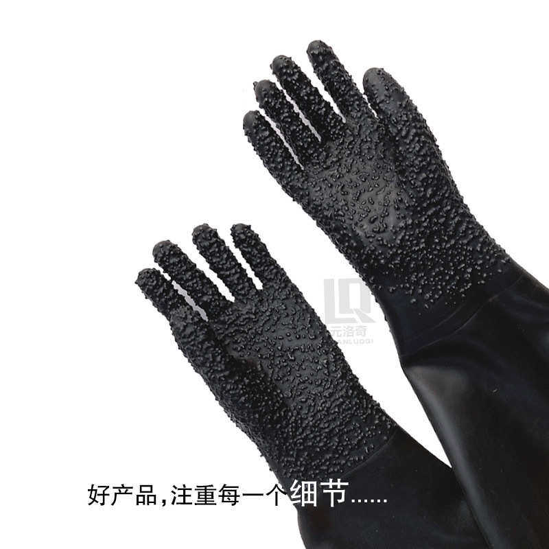 喷砂机加厚颗粒手套 帆布加长袖套 耐磨手套通用款,居家日用,防护手套,淘宝优惠券,粉丝福利购,淘宝优惠卷