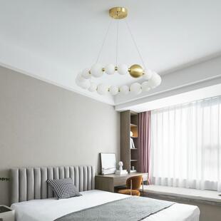 星球餐厅吊灯计现代简约后设师时个性 客厅轻奢全铜 艺630术法尚式