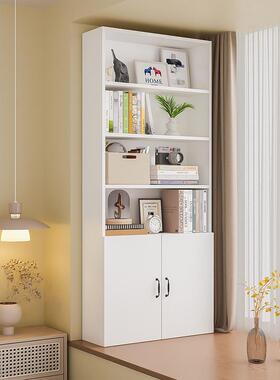 实飘柜边角储物柜家木用阳台带窗门储室物WVQ架窗台卧书架书柜收