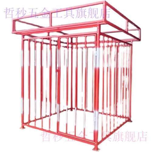 哲秒配电箱防护棚金属镀锌钢电箱防雨砸防护棚一级二级标准定型化
