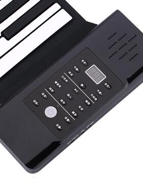 6成1键手卷钢琴折88键专业版加PD-88厚叠琴软键盘携式初学者人便