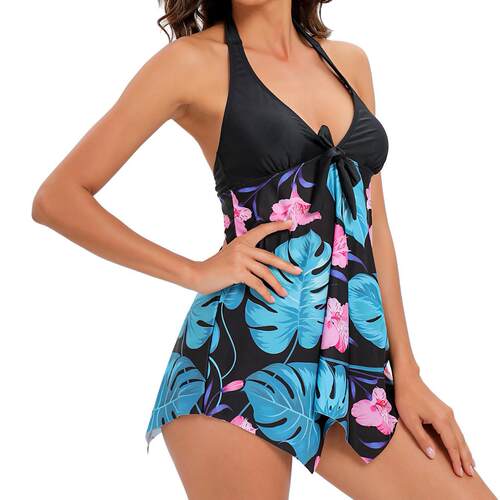 Bikini split skirt swimsuit for women