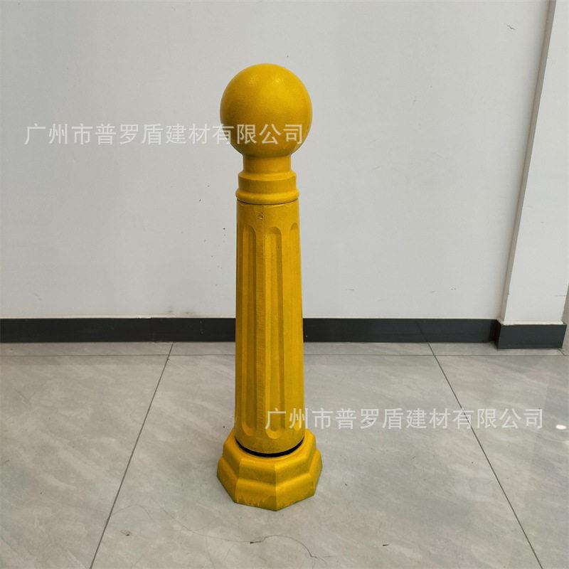 铸铁罗马立柱广场警示柱河道铁链防护栏景区警示护栏道路防撞柱
