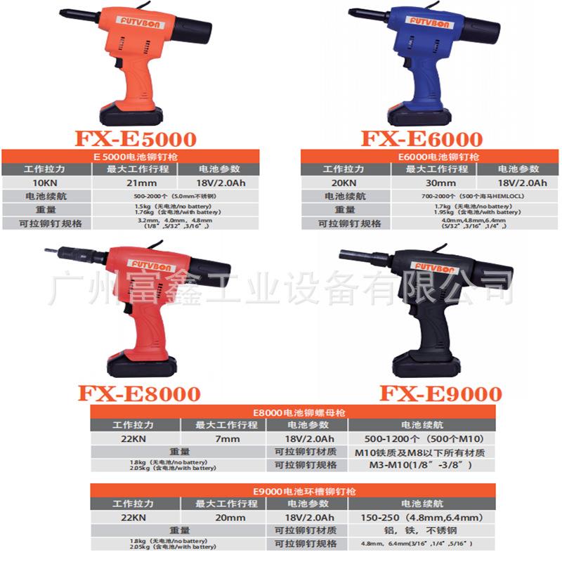 罗哥同款级FUTVBON富铁宝FX-28LV工业级拉钉枪专注电器制造装备