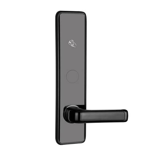 家宾馆刷卡锁酒工业设厂备圆锁转舌锁体木门智IC卡能店门PRW锁寝