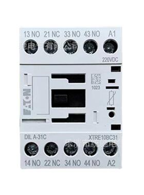 EATON/伊顿穆勒DILA-31C(220VDC)接触器式继电器XTRE10BC31