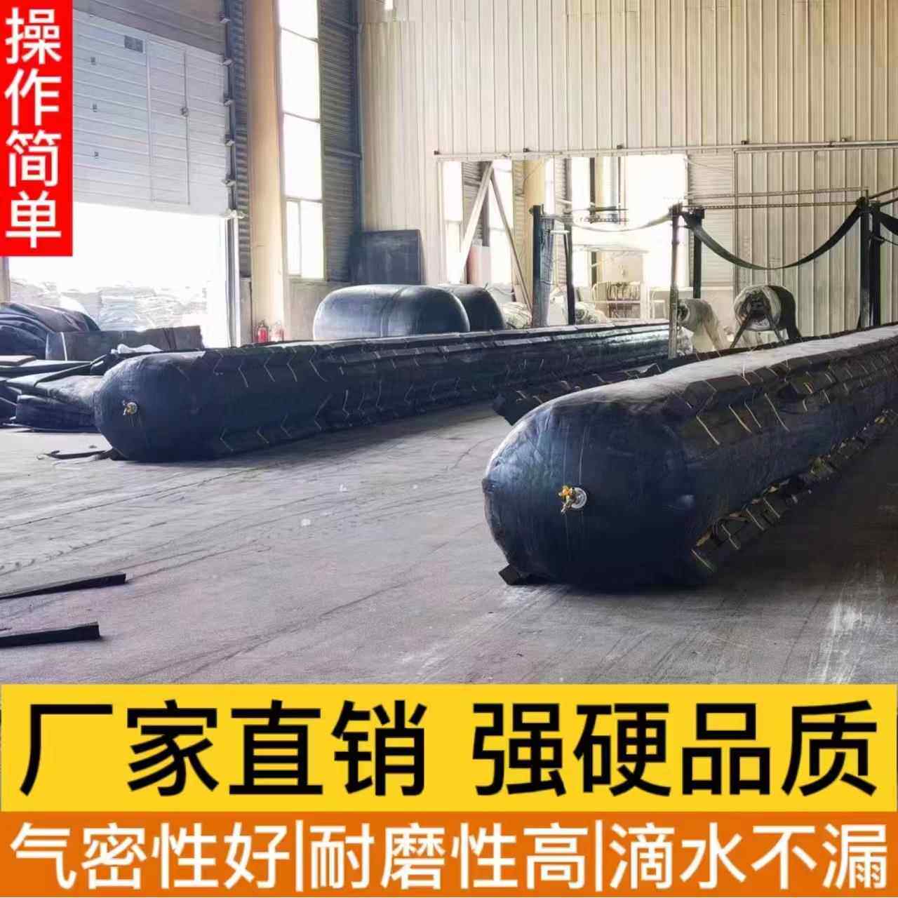 桥梁预制梁橡胶充气气囊芯膜八角带圆形预制梁空心板内衫芯膜