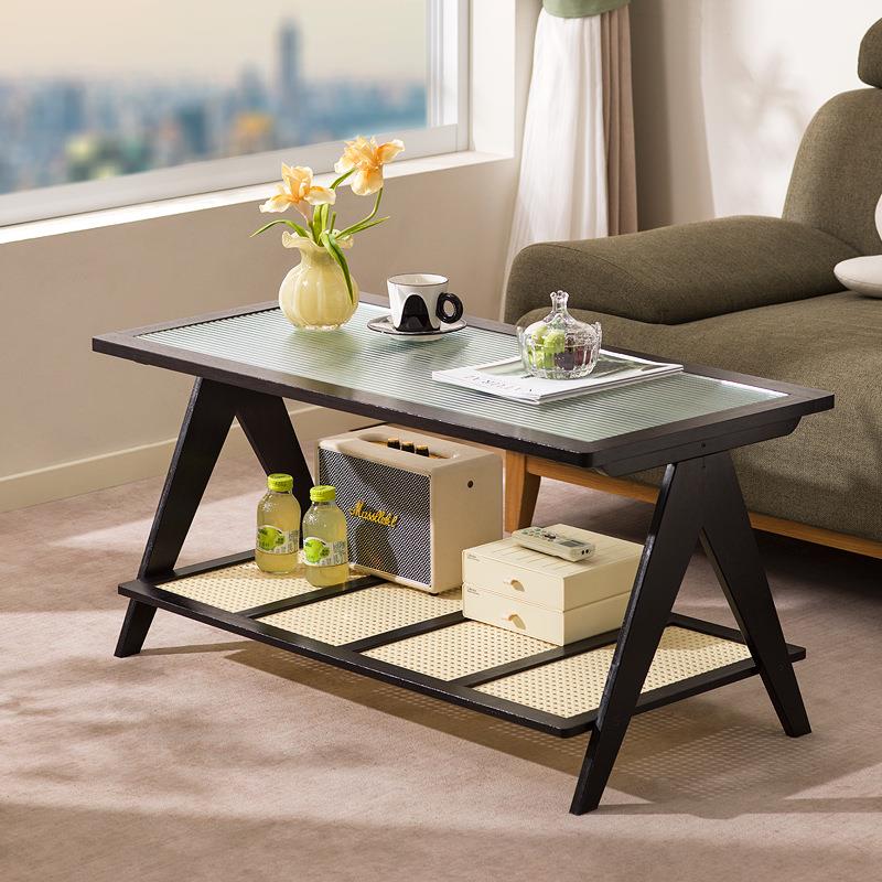 轻奢沙发边几客厅家用小茶几边桌复古角几实木床头置物阳台小桌子