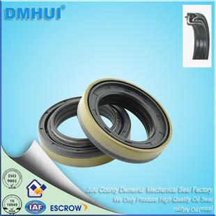 160 组合油封127 15.5 17.5 12017098B DMHUI油封 自转芯油封 盒式