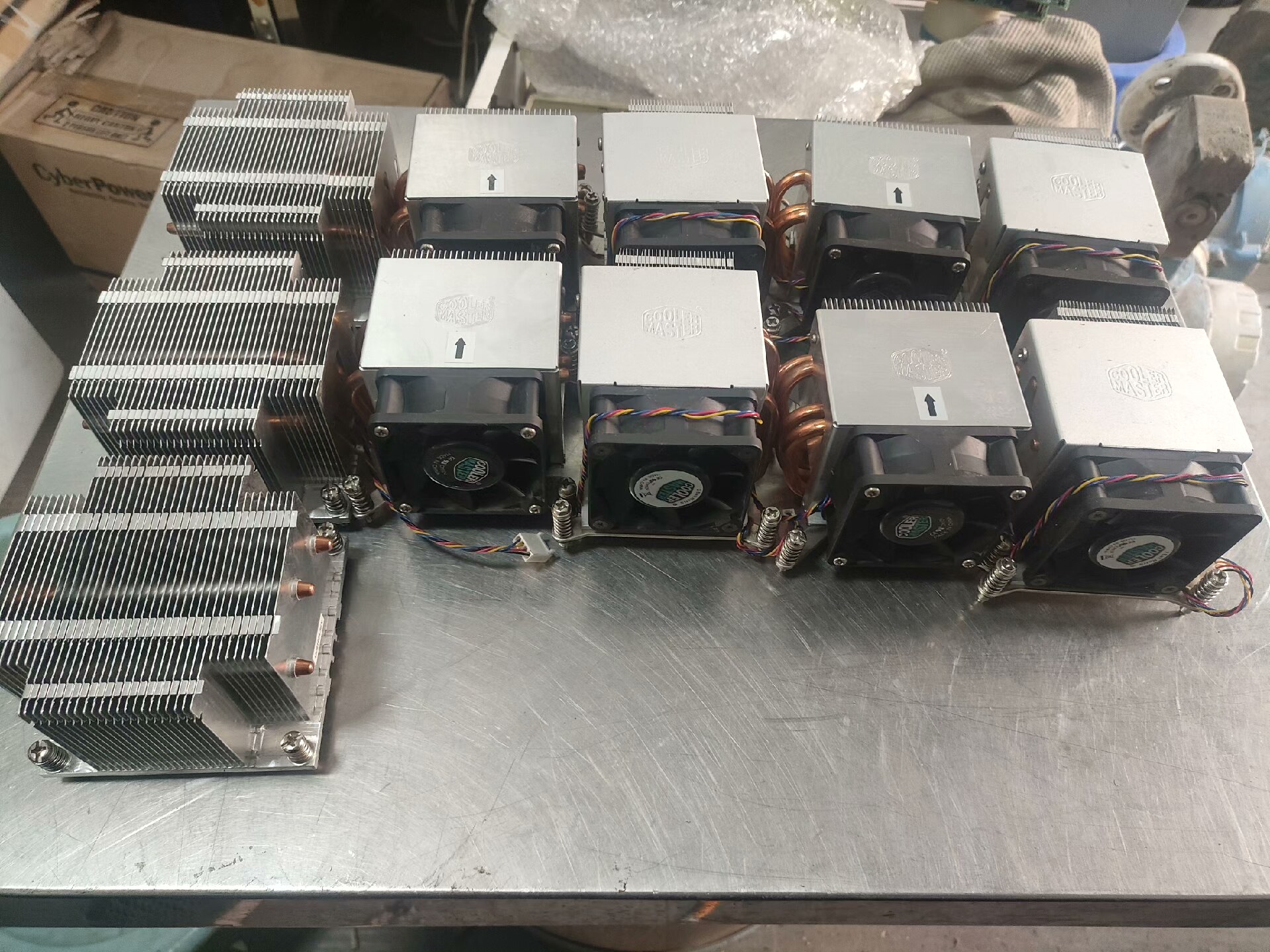 服务器风扇散热器，一起打包