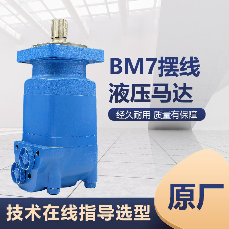 HMK/BM7系列摆线液压马达钻机渔机螺旋水井钻机摆线液压马达
