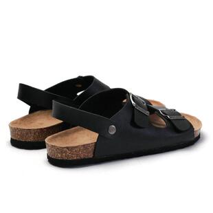 Slippers Men Sandals Flats Cork Male Shoes Summer