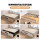 定做无床头床箱体高箱储物榻榻米床收纳小户型单人床现代简约床架