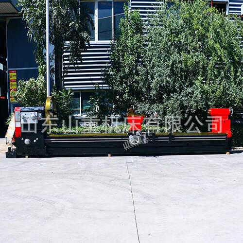 C61150切X5000整体车W床身加宽导轨重型削车床 落山重重工地式普