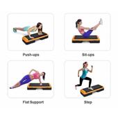 健身房踏板韵律跳3踏板吹塑有氧家用板健身层运动 操体操健身