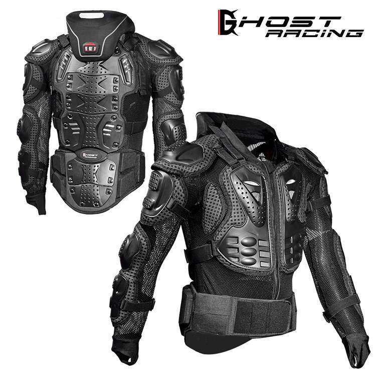 机车护甲衣骑行装备服越野机车防摔服背心护背赛车服护具配护颈