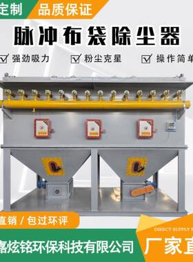 厂家现货脉冲布袋除尘器不锈钢64袋焊烟收集工业耐高温布袋除尘器