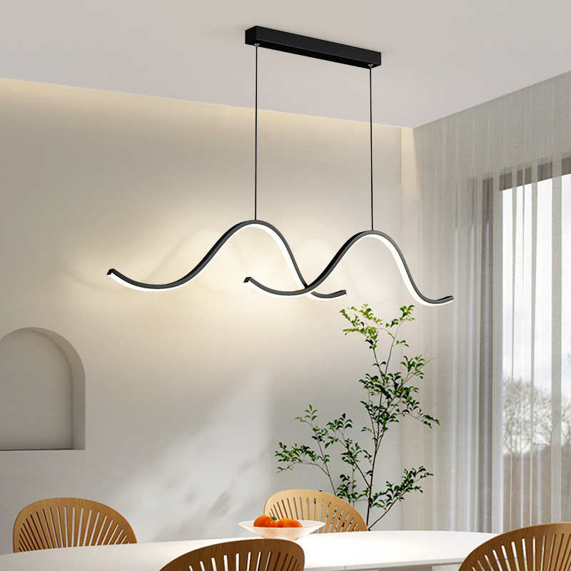 星空顶极简餐厅吊灯现代简约轻奢高端餐桌灯设计师新款艺术饭厅灯