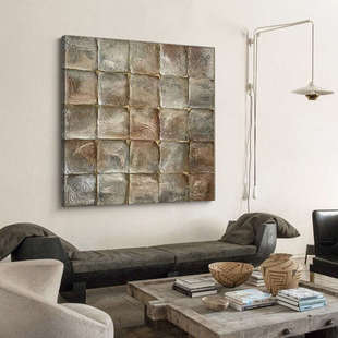 古风小众墙面装 饰画风5d挂画壁画宿入门艺术民侘寂复玄关立体 饰装