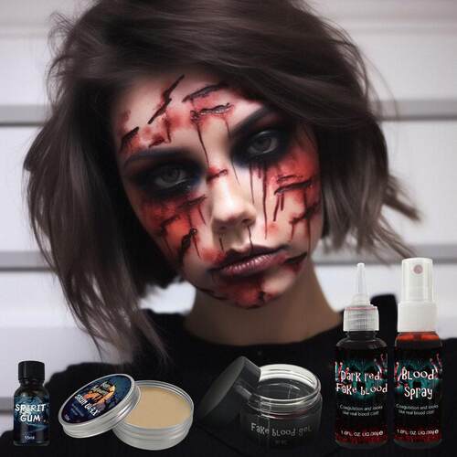 Halloween cosplay fake plasma Blood Cream Skin wax teether