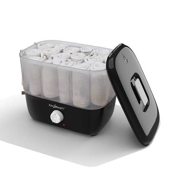 KingWin毛巾加热器5L容量高温消毒定时分区美容院美容石毛巾蒸锅