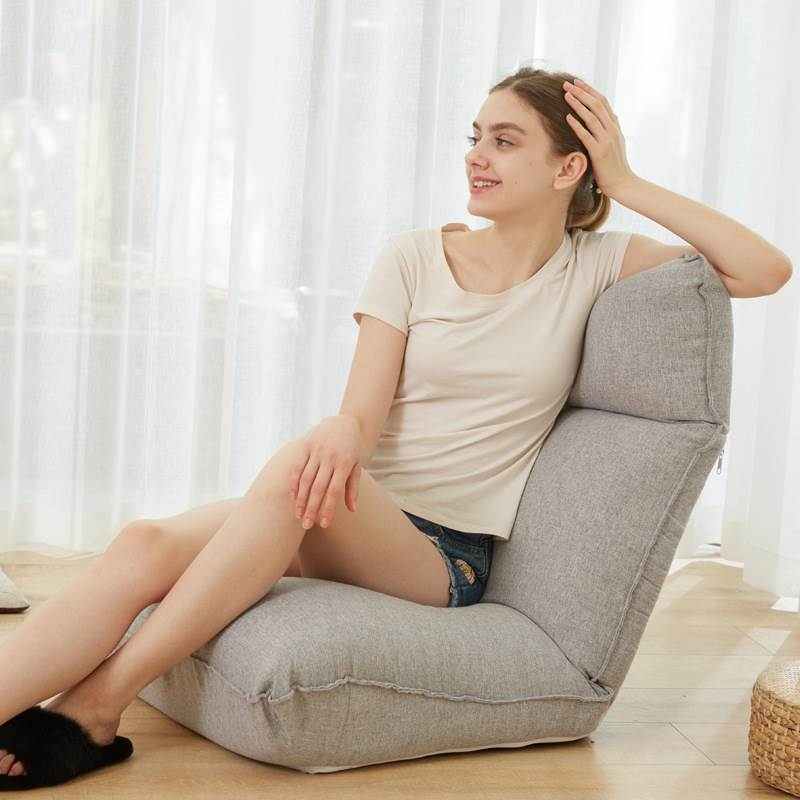 懒人沙发单人沙发椅学生宿舍家用阳台榻榻米靠背躺椅厂家