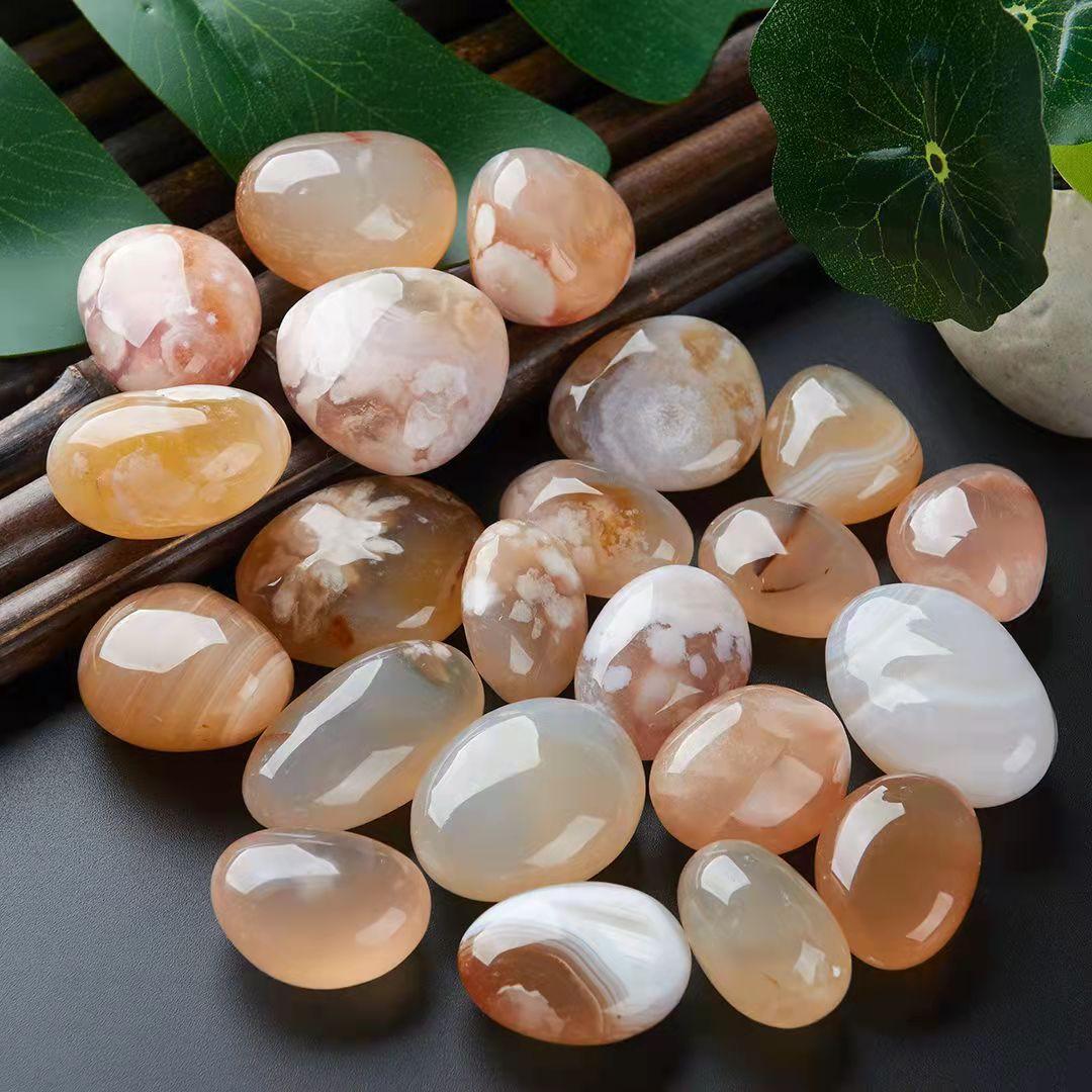 雨花石鹅卵石原石花盆鱼缸粗沙