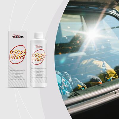 HOMONTH Car Glass Oil Film Cleaner - Removes Stains, Elimina