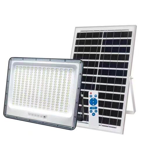 星耀太阳能投光灯5050透镜户外防水庭院大功率led工程照明灯IP67