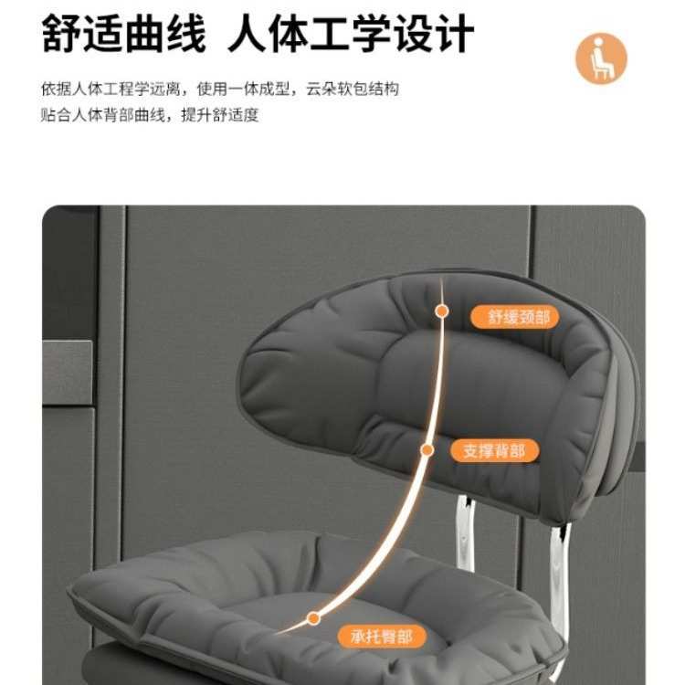 可升降家用现代简约旋转靠背高脚凳子吧台椅收银前台轻奢酒吧椅子