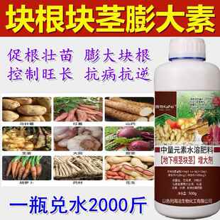 块根块茎膨大素膨大剂萝卜马铃薯花生土豆药材生姜膨大控上促下