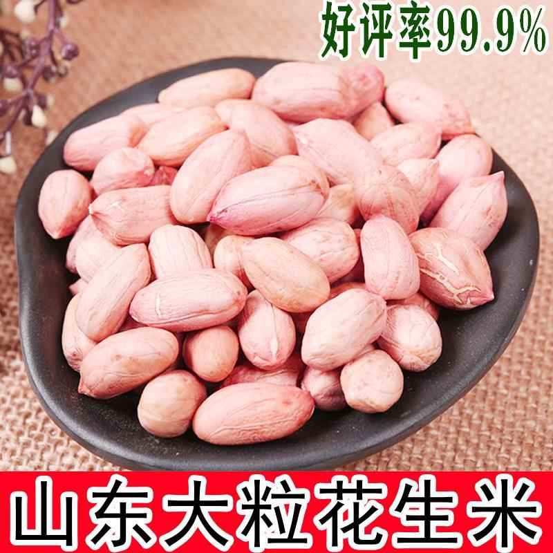 东北白沙花生米不带壳大颗粒新鲜粉皮花生仁24年农家新货散装商用