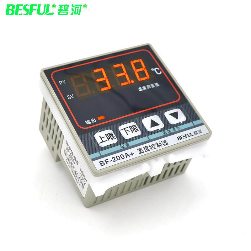 碧河BF-200A+智能温控仪上下限温度控制器 数显温度调节 温度开