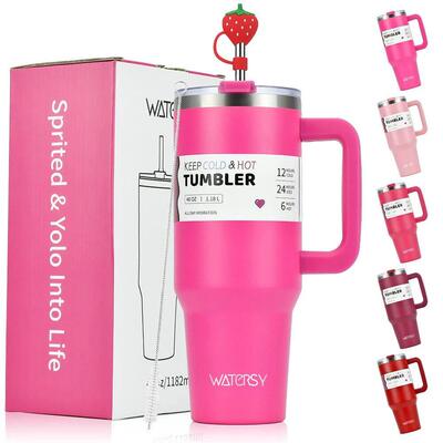 30oz/40oz Stainless Steel Thermal Mug Large Capacity Tumbler