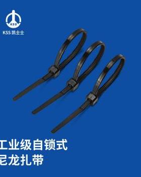 凯士士KSSCV-150SKB尼龙扎线带CV系列进口(2.5*155mm)黑色1
