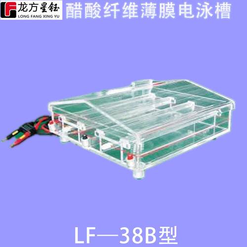 龙方星钰LF-38B醋酸纤维薄膜电泳槽载玻片电泳血清血红蛋白电泳