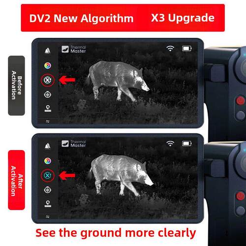 艾睿天眼热成像仪天眼X2x3热成像高清夜视仪dv300天眼dv200热搜