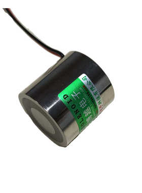 直流19by通电磁力3030r电磁铁 ，型公斤失消磁吸力24v电-门禁 锁