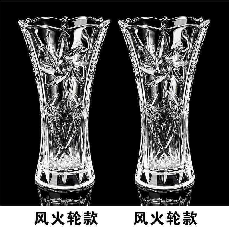 特璃大号大号花透明瓶水养水竹富贵竹百合水培花客厅玻J87540d花
