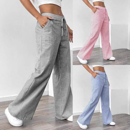 Horn pants women yoga high waist tight pants wide leg