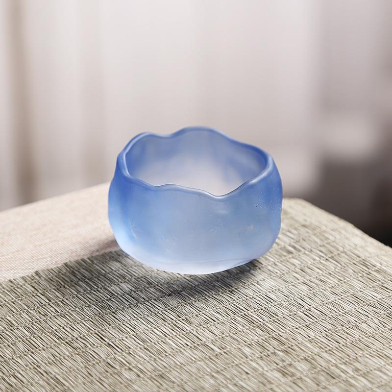 正品宣品书房创意琉璃彩色水盂滴水丞水砚台研磨初学者画用品桌面