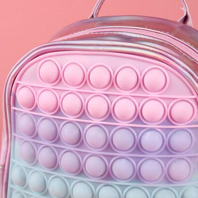 POP Its Backpack Hot Push Popet Bubble Fidget Toys Adult Str