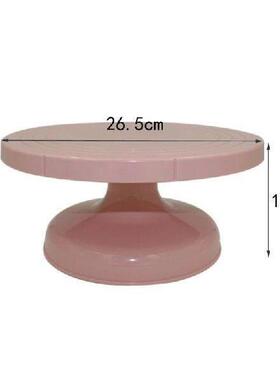 12inch Plastic Cake Plate Turntable Rotating Anti-skid