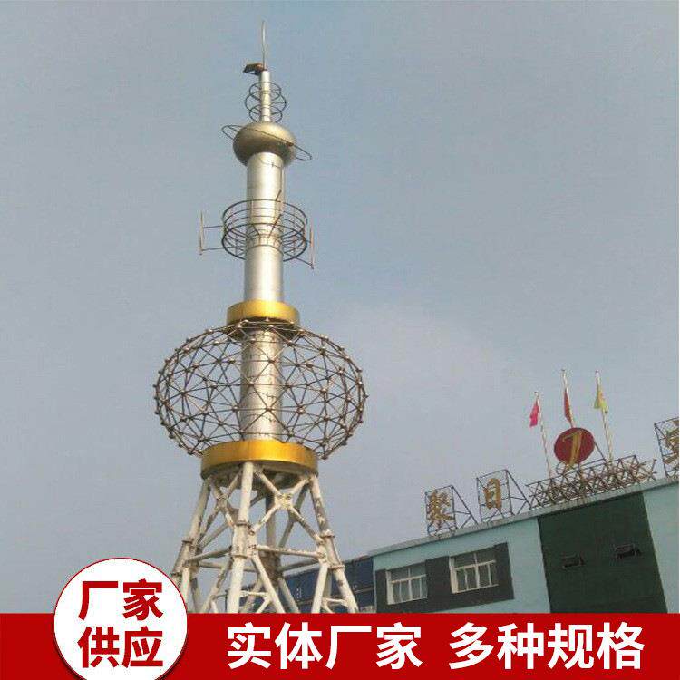 工艺塔生产厂家装饰工艺塔电视塔楼顶工艺塔避雷装饰塔