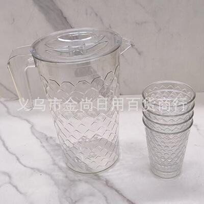 A simple, high-capacity, and stylish cold water pitcher for