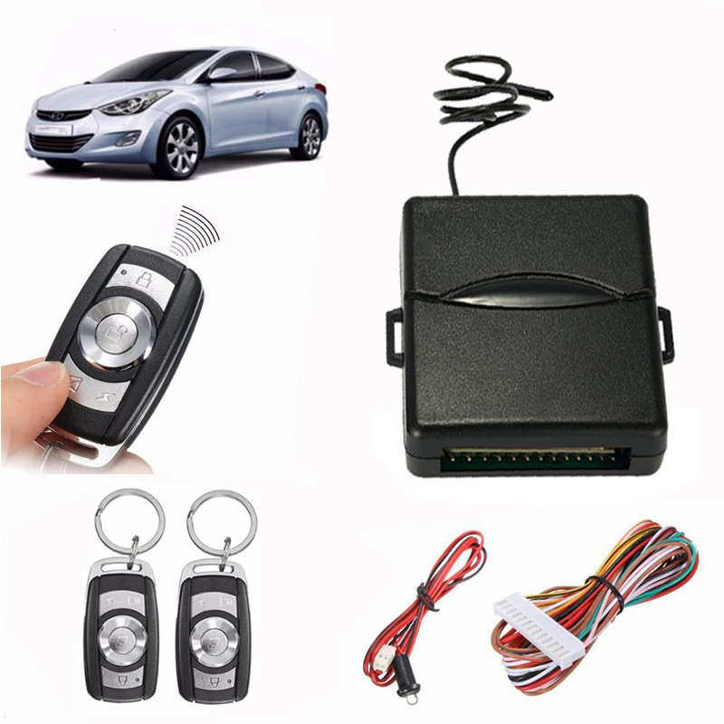 源头汽车锁厂家防盗器匙遥控通用型上下免货源进入汽车 12v