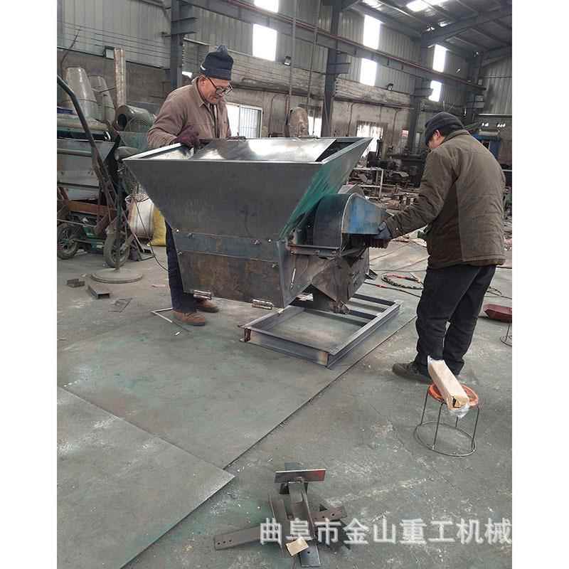 动力电玉米秸秆破碎机800型自动进料豆秸粉碎机龙钰机械粉碎机