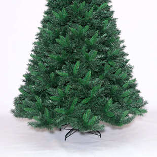 PVC圣诞树阻燃加密豪华圣诞节装 饰品外贸热销6FT7FT8FT